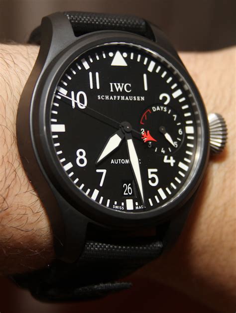 replica iwc big pilot top gun|iwc top gun watch price.